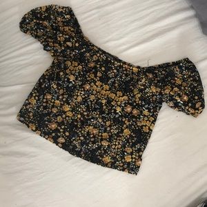 Sunflower crop top